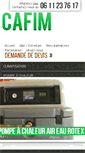 Mobile Screenshot of cafim.fr